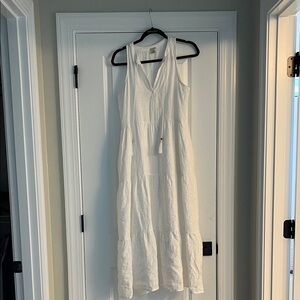 Magaschoni White Midi Dress